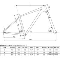 Велосипед Kellys Spider 70 29 L 2018