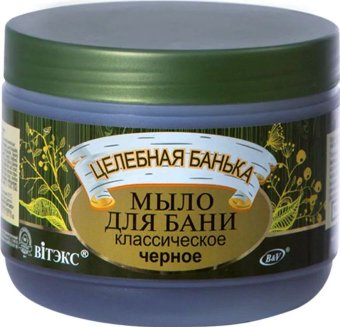 Витэкс Мыло для бани черное классическое 500 мл