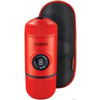 Ручная кофеварка WACACO Nanopresso Lava Red + Case