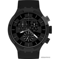 Наручные часы Swatch Big Bold Chrono SB02B400 Checkpoint Black