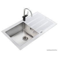 Кухонная мойка TEKA LUX 1C 1E 86 WHITE (12129012)