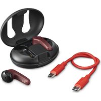 Наушники Hama Spirit Unchained (черный/красный)