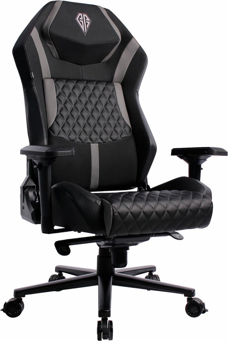 Игровое (геймерское) кресло Brabix GM-160 532952 (черный/серый)
