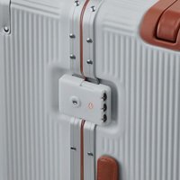 Чемодан MyBag Adventure S (серебро)