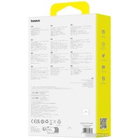 Bluetooth гарнитура Baseus C-Mic CM10 Smart Unilateral Wireless Earphone for Car (белый)