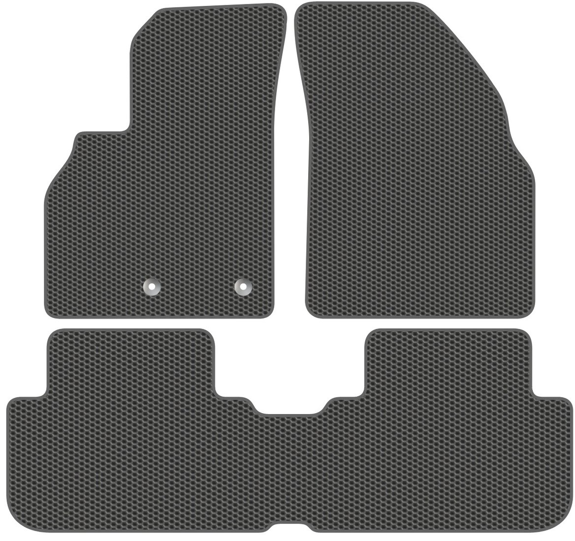 

Комплект ковриков для авто Alicosta Chevrolet Menlo I (хэтчбек 5 дв) 2019 - Н.В. (серый)