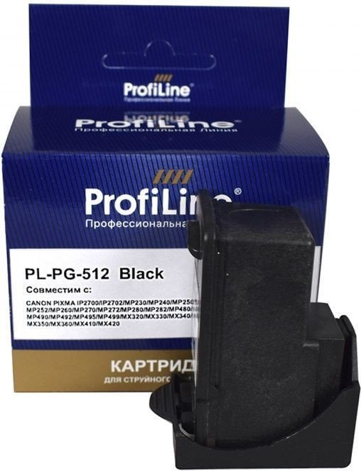 

Картридж ProfiLine PL-PG-512 (аналог Canon PG-512)