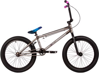 Велосипед Novatrack BMX Zodiac 2025 (серебристый)
