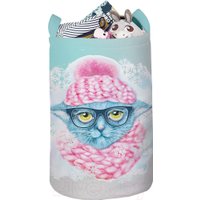 Корзина JoyArty Зимняя прогулка кошечки toba_290628_L