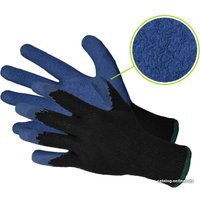 Текстильные перчатки ArtMas Rdrag (р. 11, синий/черный)