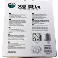 Кулер для процессора Cooler Master X6 Elite (RR-X6NN-18PK-R1)