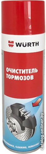 Wurth Очиститель тормозов 500 мл