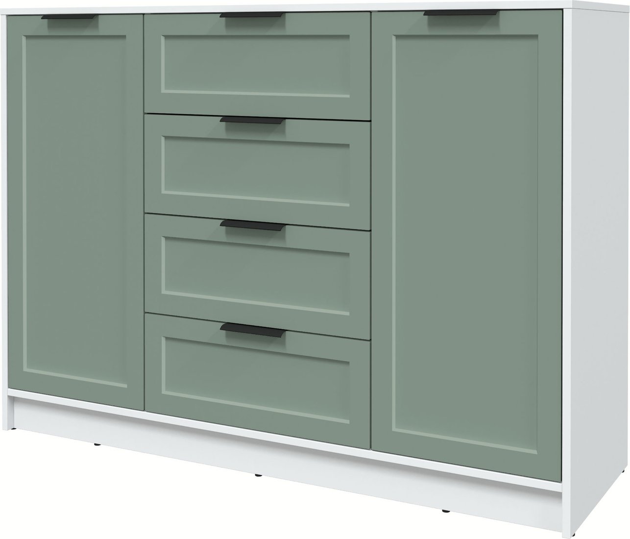 

Тумба Интерлиния Концепт Тренд КТ-Т140 (белый платинум/мята)