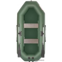 Гребная лодка Тонар Шкипер 260 (зеленый)