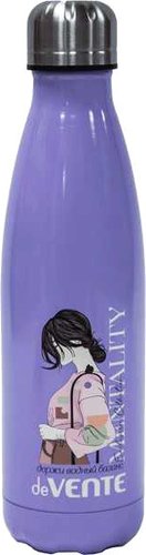 Фляга-термос deVente Mentality 500мл (сиреневый)