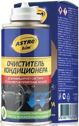 

Присадка в испаритель/кондиционер ASTROhim Очиститель кондиционера 210мл AC-8602