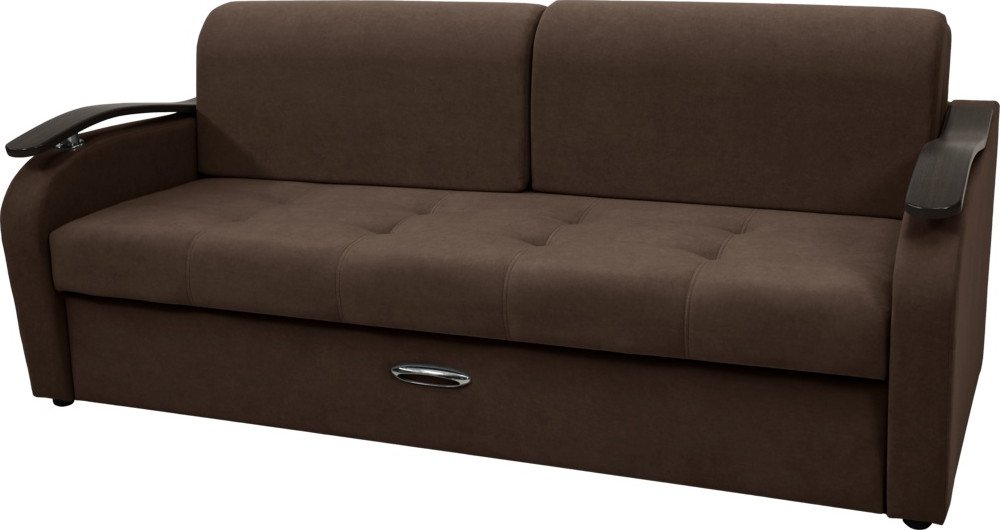 

Диван Сириус Лидер-2 НПБ 215x110 (Eva 27 велюр коричневый)