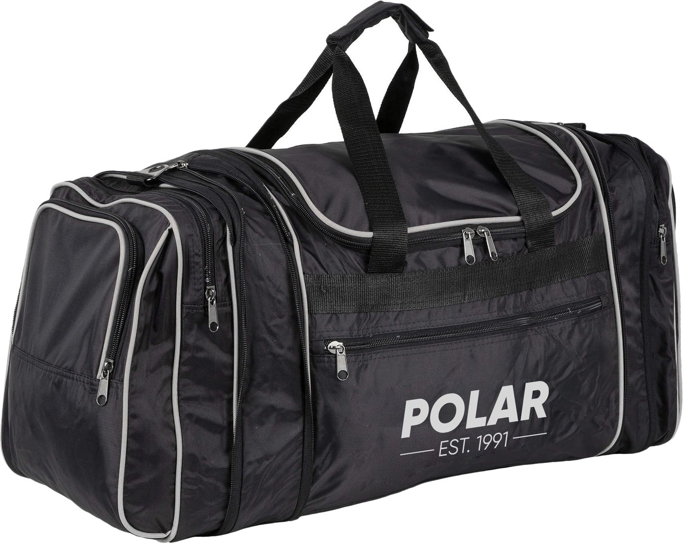 

Дорожная сумка Polar 6073с (черный/серый)