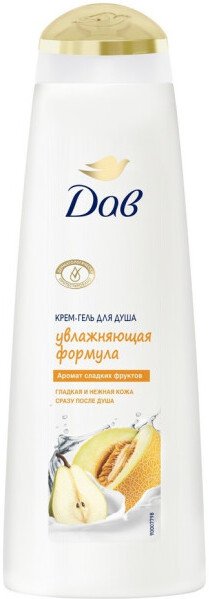 

Dove Крем-гель для душа Увлажняющая формула с ароматом сладких фруктов 380 мл