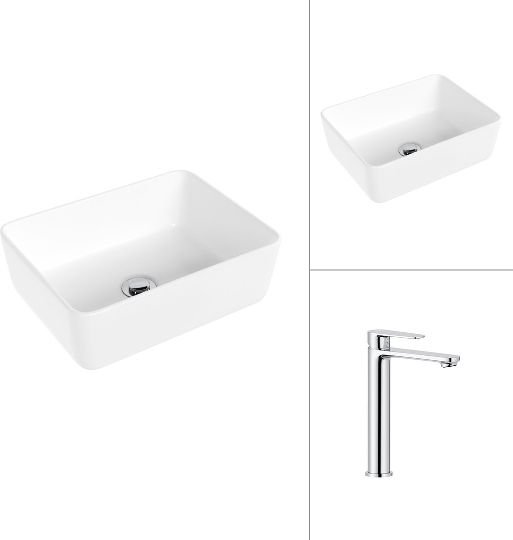 Умывальник Lauter 21674B + Moon 21СK81691C