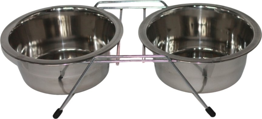 

Подставка для мисок Zoonik 08824 (никель, с мисками)