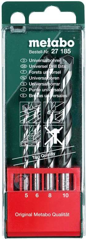 

Набор сверл Metabo 627185000 (4 предмета)
