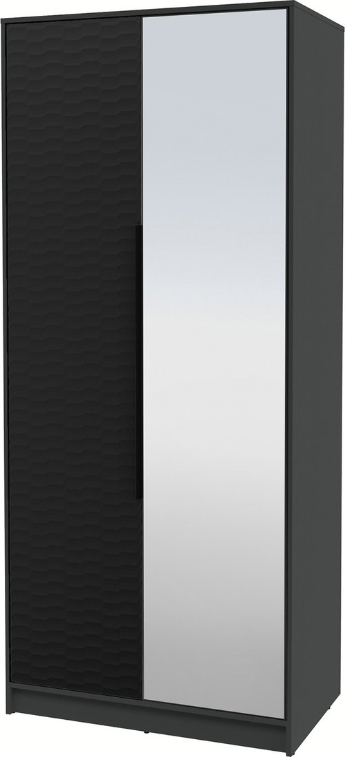 

Шкаф распашной Интерлиния Концепт Зодиак КТ-Ш2з (антрацит/черный)