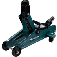 Подкатной домкрат СибрТех 50835 2т (кейс)