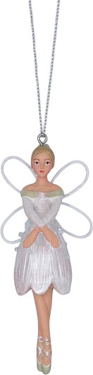 

Елочная игрушка Gisela Graham Snowberries Фея подснежников 10113