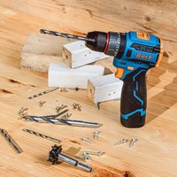 Ударная дрель-шуруповерт Bort BAB-16U 93414882 (с 2-мя АКБ, кейс)