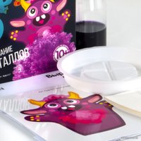 Набор для опытов Lori Монстрики. Фиолетовый монстрик Крф-017