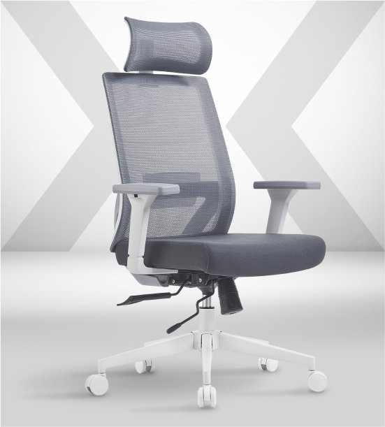 

Офисное кресло SPARX Toro Plus White (серый)