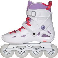 Роликовые коньки PlayLife Imperial Violet 80 (р. 39-40, белый/фиолетовый)