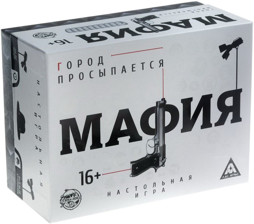 

Настольная игра Лас Играс Мафия. Город просыпается с масками 4515870