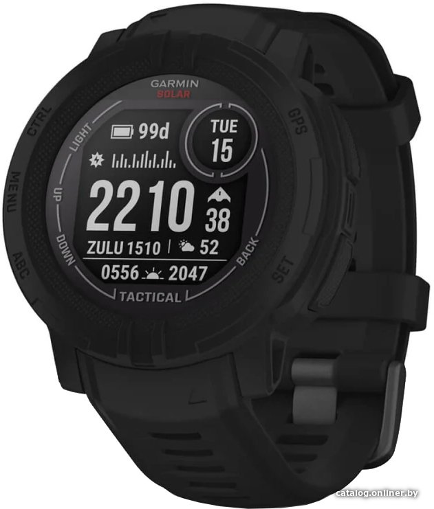 Умные часы Garmin Instinct 2 Solar Tactical Edition (черный)