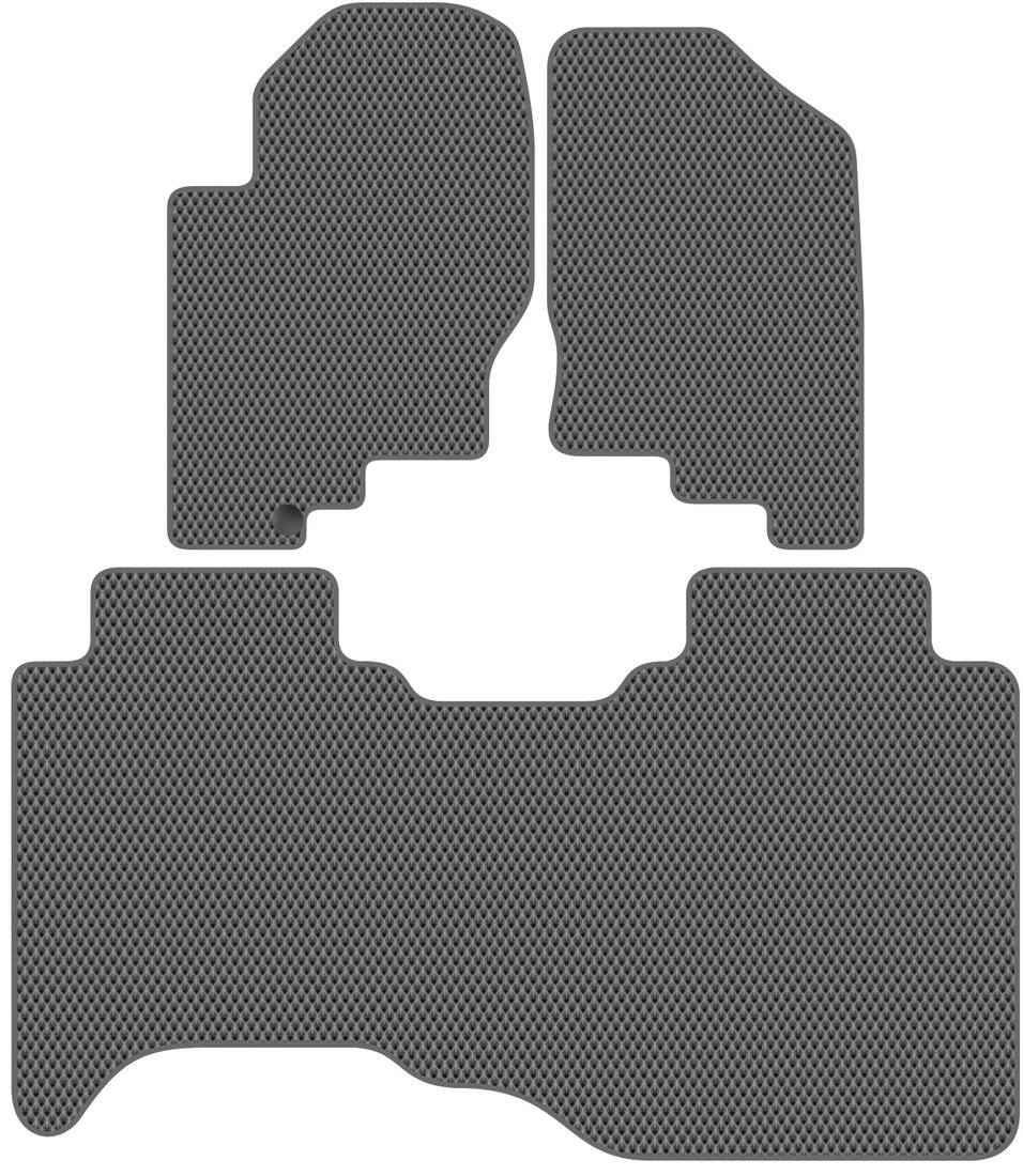 

Комплект ковриков для авто Alicosta Nissan Navara II (пикап / D40) 2004 - 2010 (серый, ромб)
