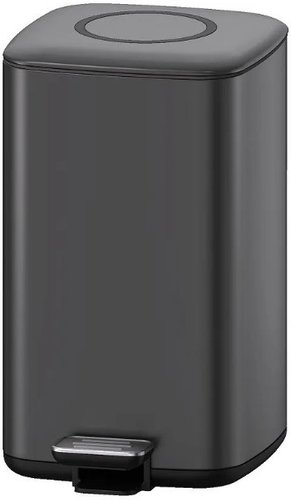 Мусорное ведро WeltWasser Wally TG 12L (серый матовый)