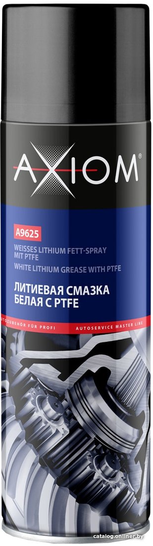 Axiom Литиевая смазка с PTFE A9625 650мл