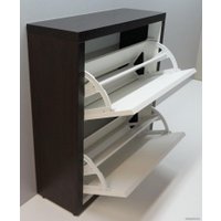 Тумба для обуви Анрат Элана 2.70 венге магия/белый