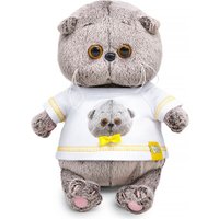 Классическая игрушка BUDI BASA Кот Басик Baby в футболке с автопортретом 10852062