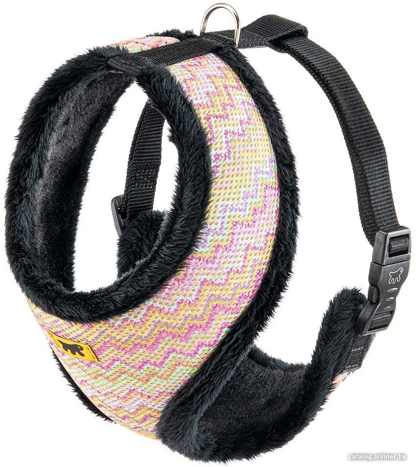 Шлея Ferplast Nikita Fur XL 75468982 (цветная с мехом)
