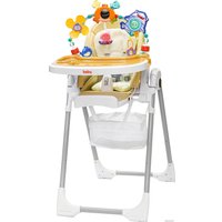 Высокий стульчик Baby Prestige Junior Lux+ (berge) с развивающей дугой Веселый краб