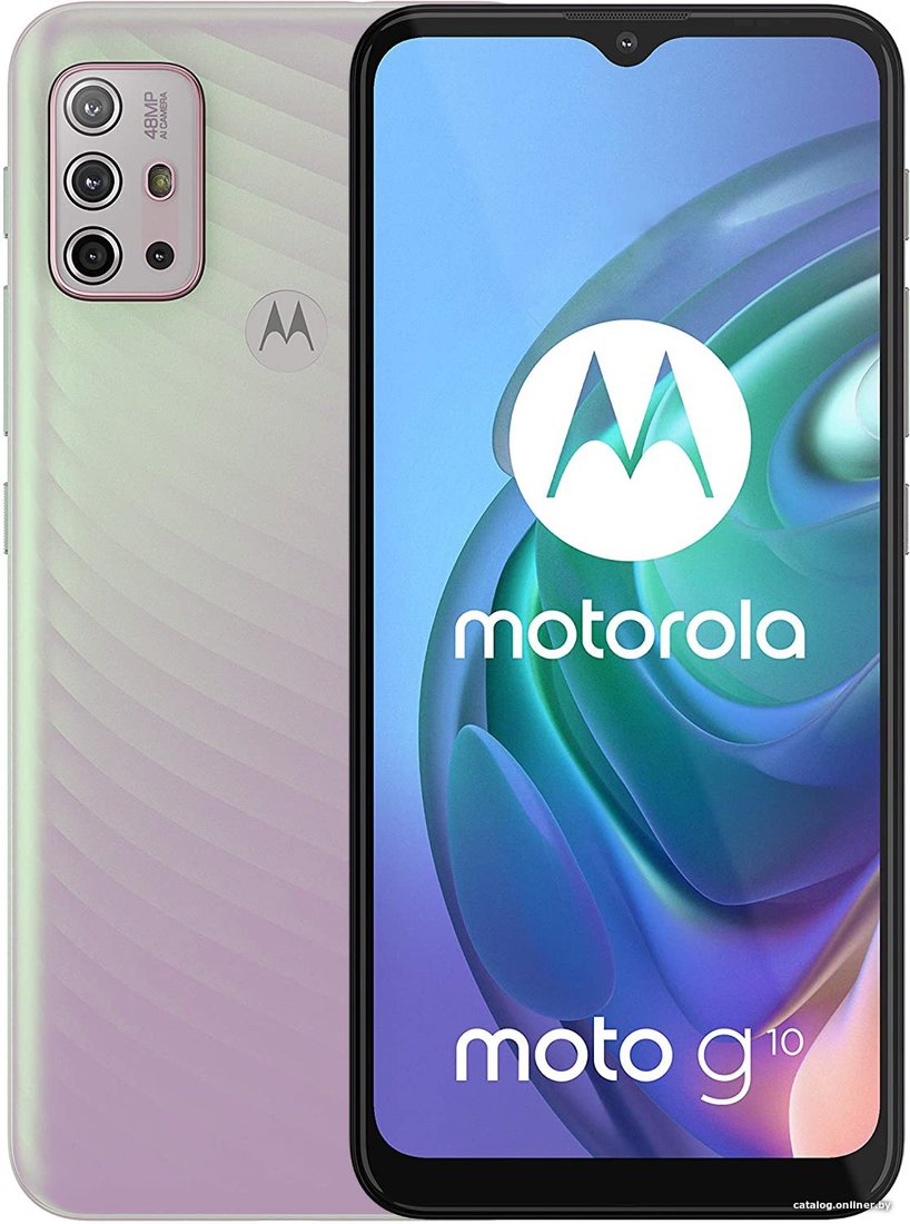 Motorola Moto G10 4GB/64GB (жемчужная сакура) телефон купить в Минске
