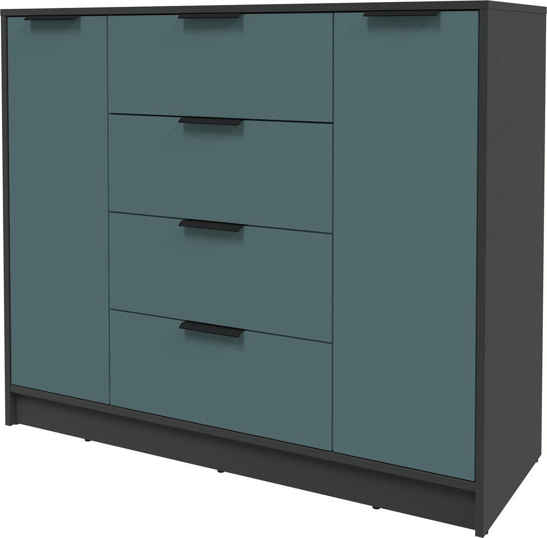 

Тумба Интерлиния Концепт КТ-Т120 Глосс (антрацит/верде)