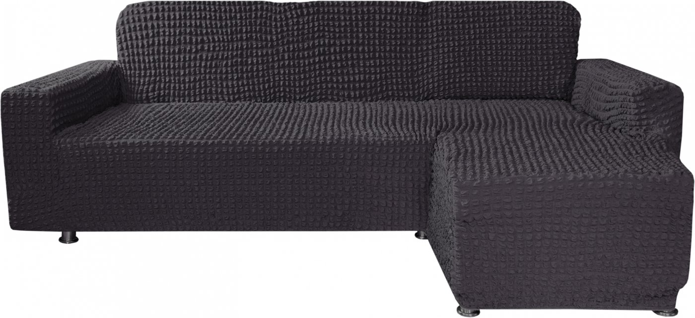 

Чехол для дивана Mio Tesoro С оттоманкой ПО-3 Люкс 6857 (антрацит, правый)