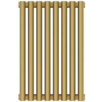 Стальной трубчатый радиатор Сунержа Эстет-11 500х360 8 секций (матовое золото)