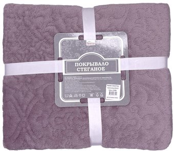 Покрывало Casa Conforte Tressa 220x240 6154586 (пыльно-розовый)