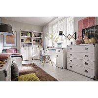 Стол Black Red White Индиана JBIU 2s (сосна каньон)