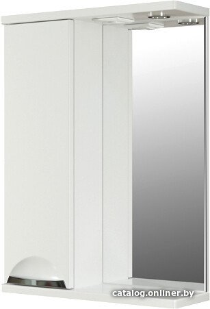 Mixline Шкаф с зеркалом Этьен 50 L 542402 (с подсветкой)
