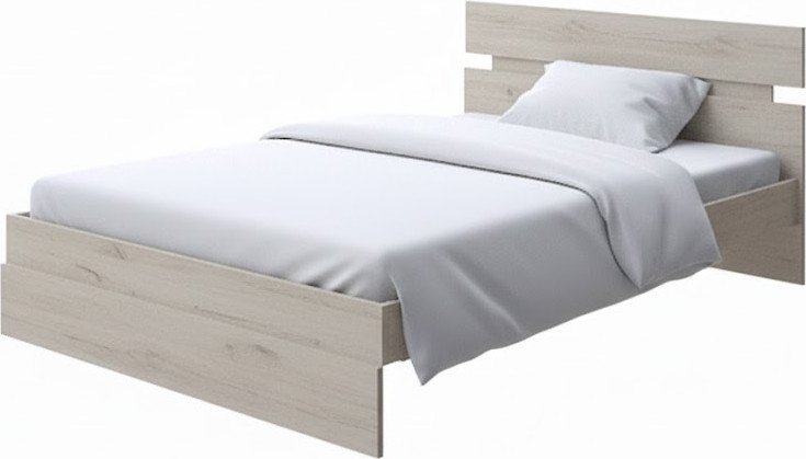 

Кровать PROxSON Milton 80x190 (дуб шамони светлый 124)